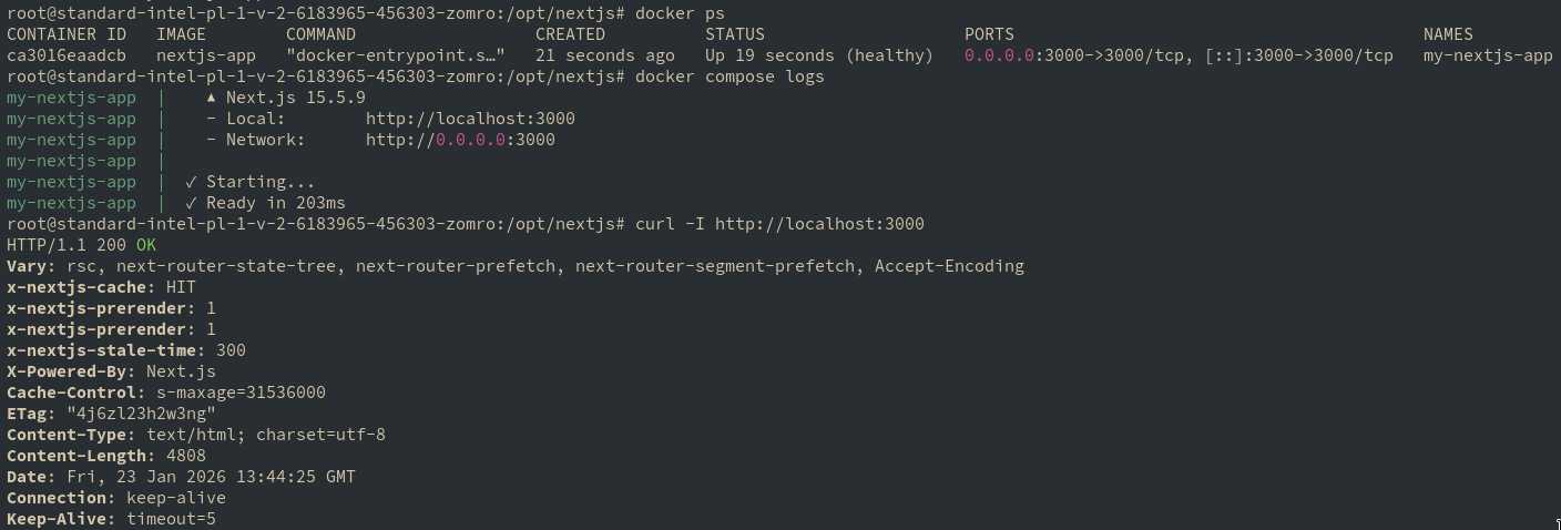 Переносим Next.js проект из PM2 в Docker защита от критических уязвимостей 4