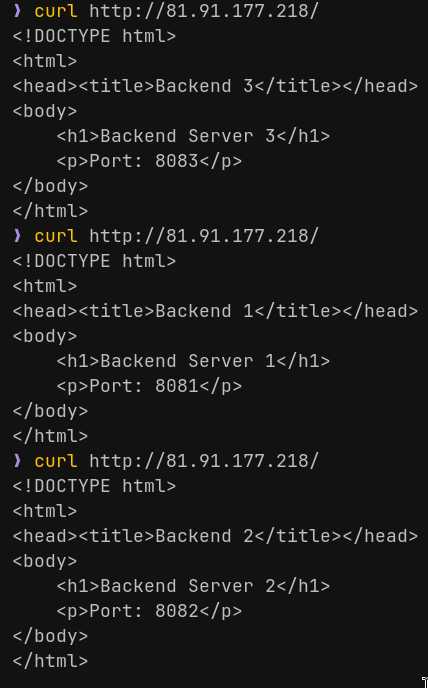 Минимальный балансировщик нагрузки на HAProxy: практическое руководство 1